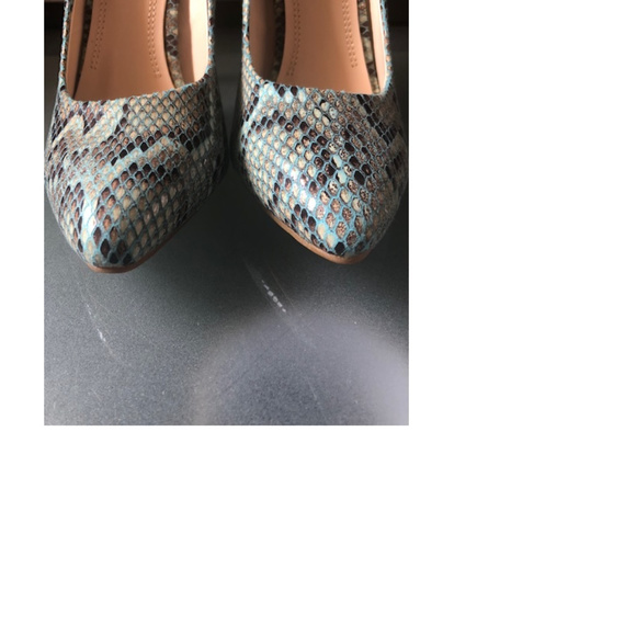 Enigma Snakeskin Heels - Picture 5 of 6